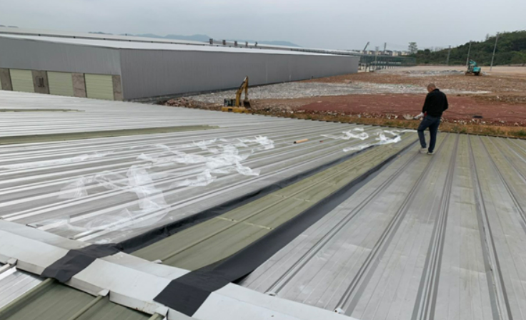 江城厂房屋面防水维修案例